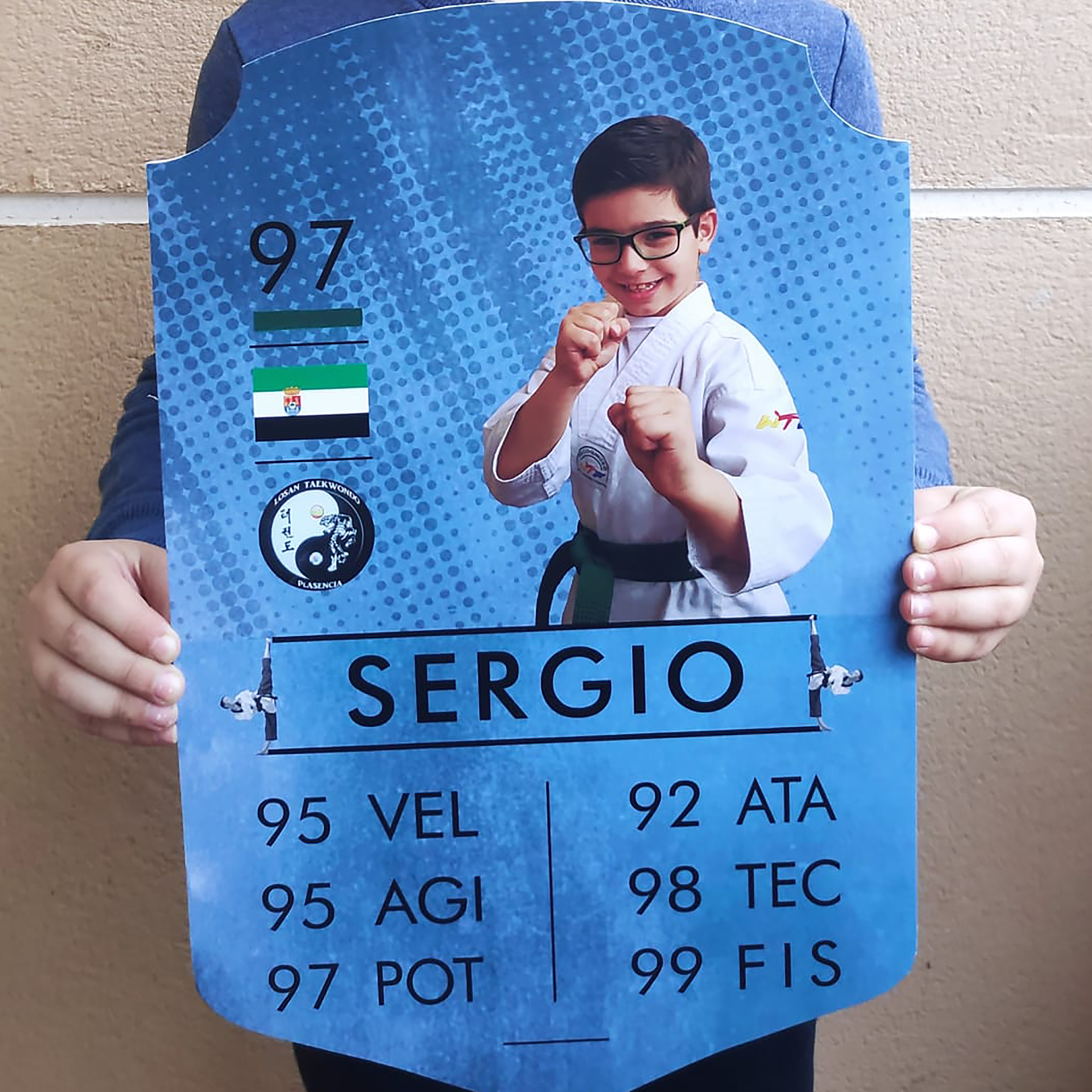 tarjeta Taekwondo